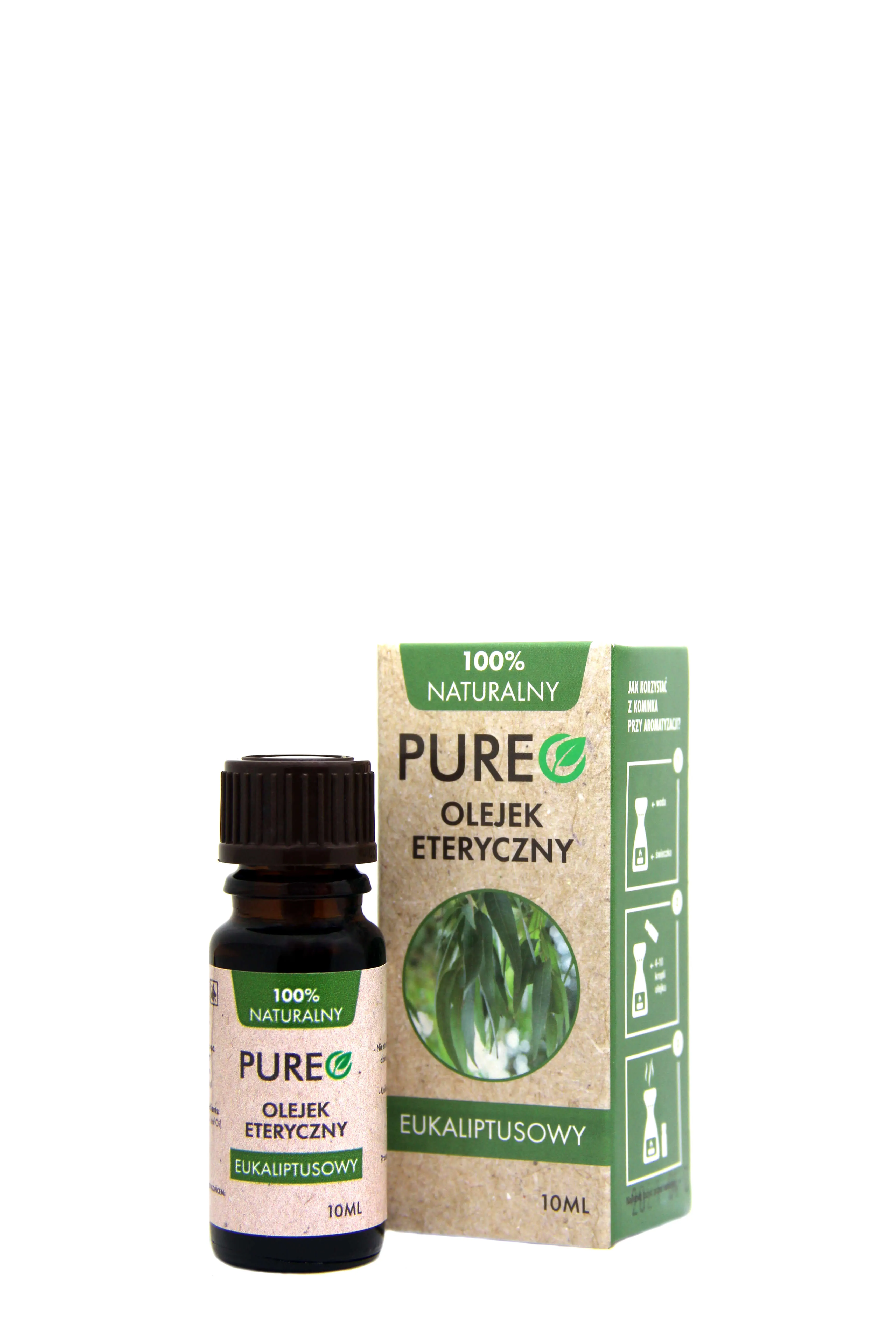 Pureo, olejek eteryczny eukaliptusowy, 10 ml