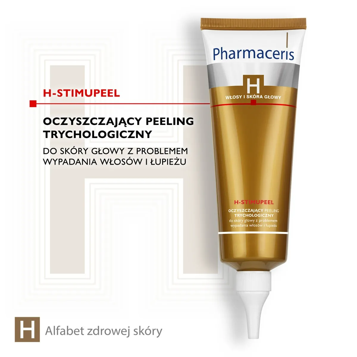 Pharmaceris H Stimupeel, oczyszczający peeling trychologiczny do skóry głowy, 125ml 