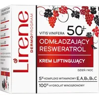 Lirene Resweratrol naprawczy krem przeciwzmarszczkowy 50+, 50 ml