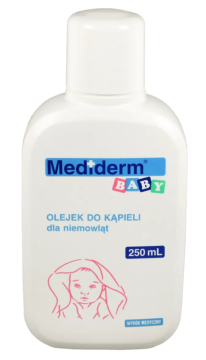 Mediderm Baby,  olejek do kąpieli dla niemowląt, 250 ml