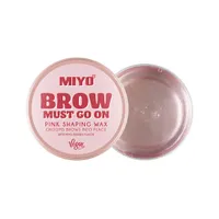 MIYO Brow Must Go On wosk do stylizacji brwi transparentny, 30 g