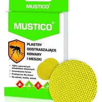 Mustico Plastry odstraszające komary i meszki, 12 szt.