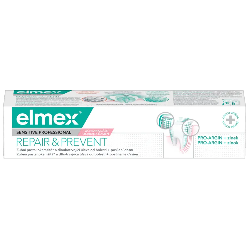 elmex Sensitive Professional Repair & Prevent pasta do zębów, 75 ml
