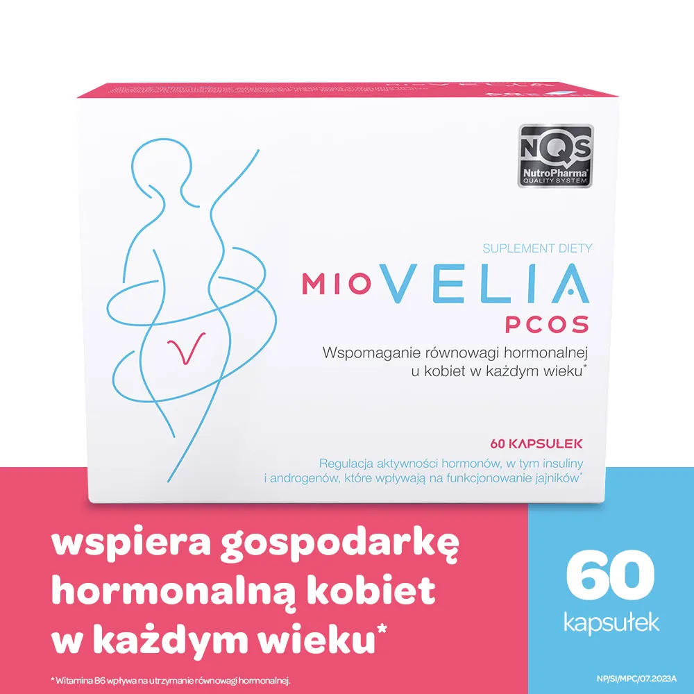 Miovelia PCOS, 60 kapsułek 