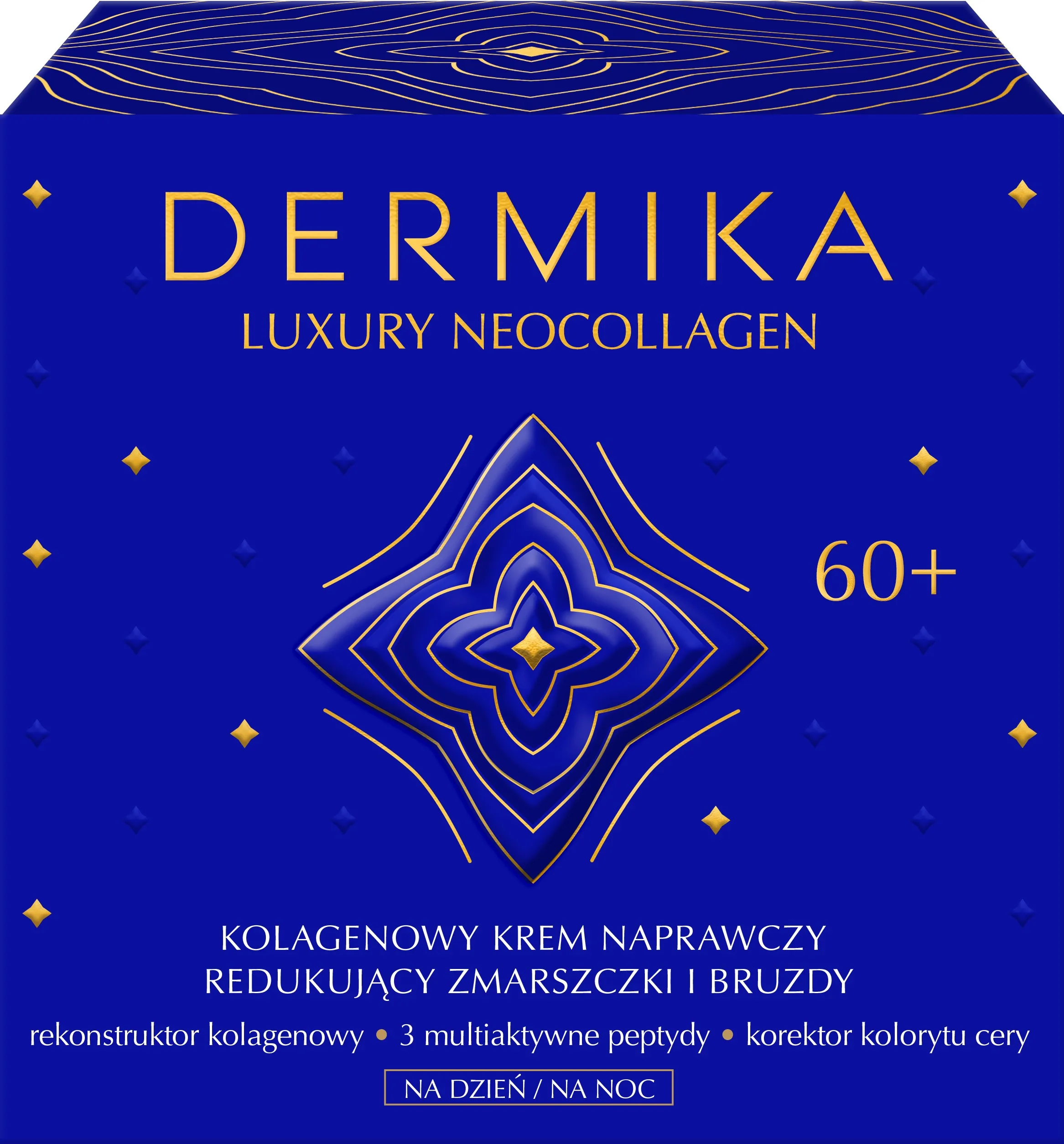 Dermika Luxury Neocollagen Krem naprawczy na dzień i na noc do cery dojrzałej 60+, 50 ml
