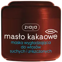 Ziaja Masło Kakaowe, wygładzająca maska do włosów, 200 ml