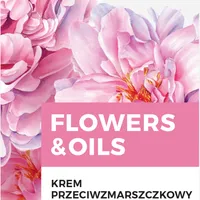 AA FLOWERS & OILS 75+ krem przeciwzmarszczkowy na okolice oczu i ust,,  15 ml