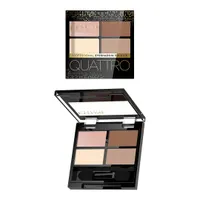 Eveline Cosmetics Quattro Professional Eyeshadow Palette paletka cieni do powiek nr 5, 3,2 g