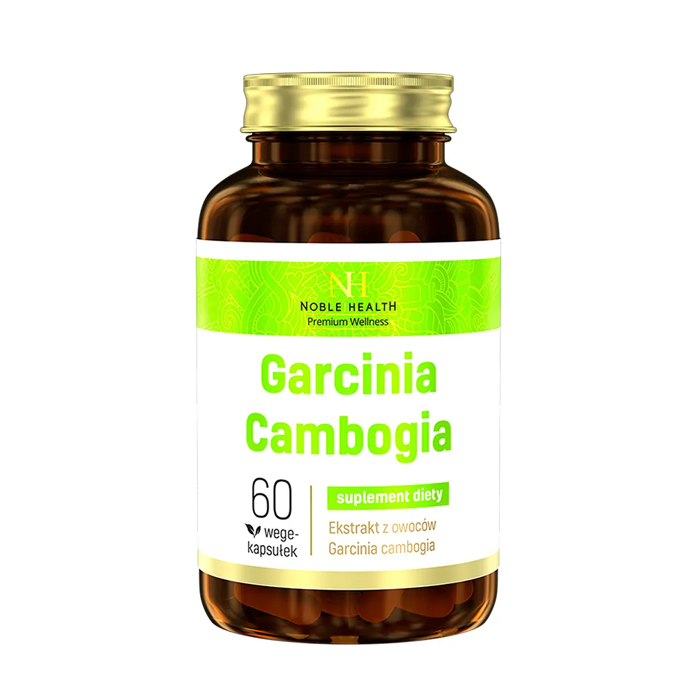 Noble Health Garcinia Cambogia, suplement diety, 60 kapsułek