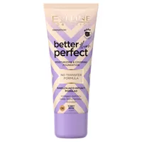 Eveline Cosmetics Better Than Perfect Nawilżająco-kryjący podkład z formułą No Transfer nr 06 Sunny Biege, 30 ml