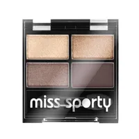 Miss Sporty Studio Colour Quattro Eye Shadow Paleta cieni do powiek, nr 403 Smoky Brown Eyes, 5 g