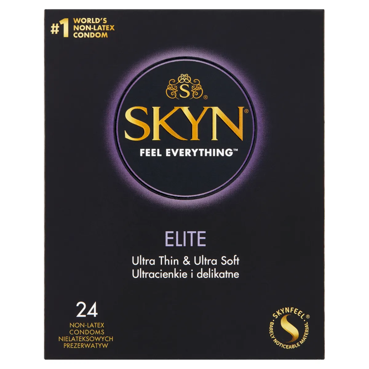 Skyn Elite, prezerwatywy nielateksowe, 24 sztuki