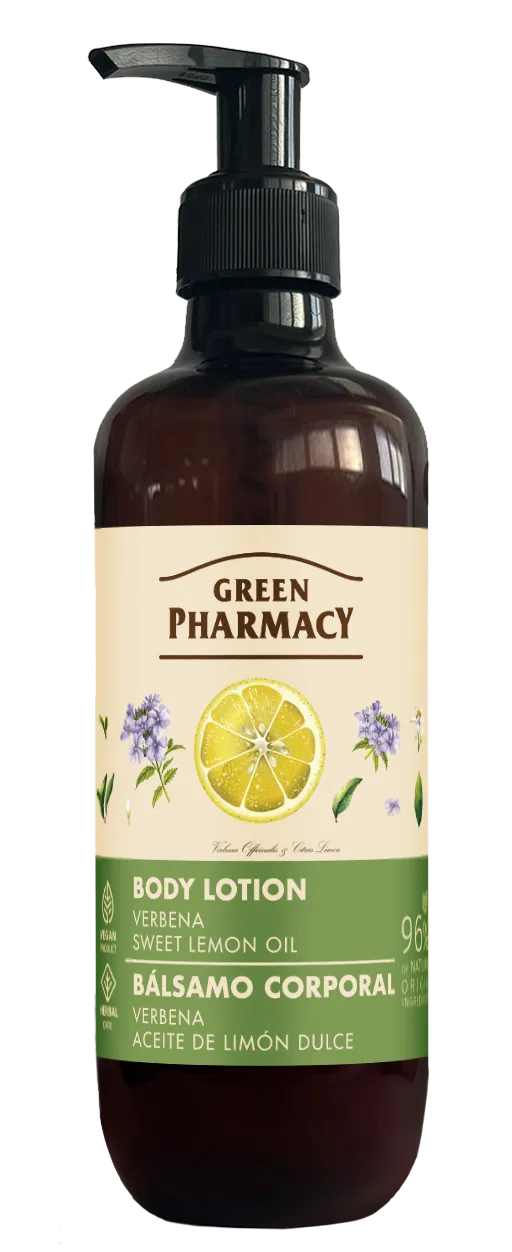 Green Pharmacy balsam do ciała Werbena i Olejek ze słodkiej cytryny, 400 ml