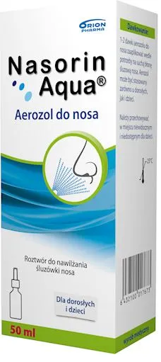 Nasorin Aqua, aerozol do nosa, 50ml