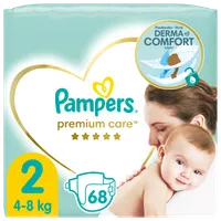 Pampers Premium Care, pieluchy, rozmiar 2, 4-8 kg, 68 sztuk