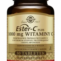 Solgar Ester-C plus 1000 mg witaminy C, suplement diety, 30 tabletek