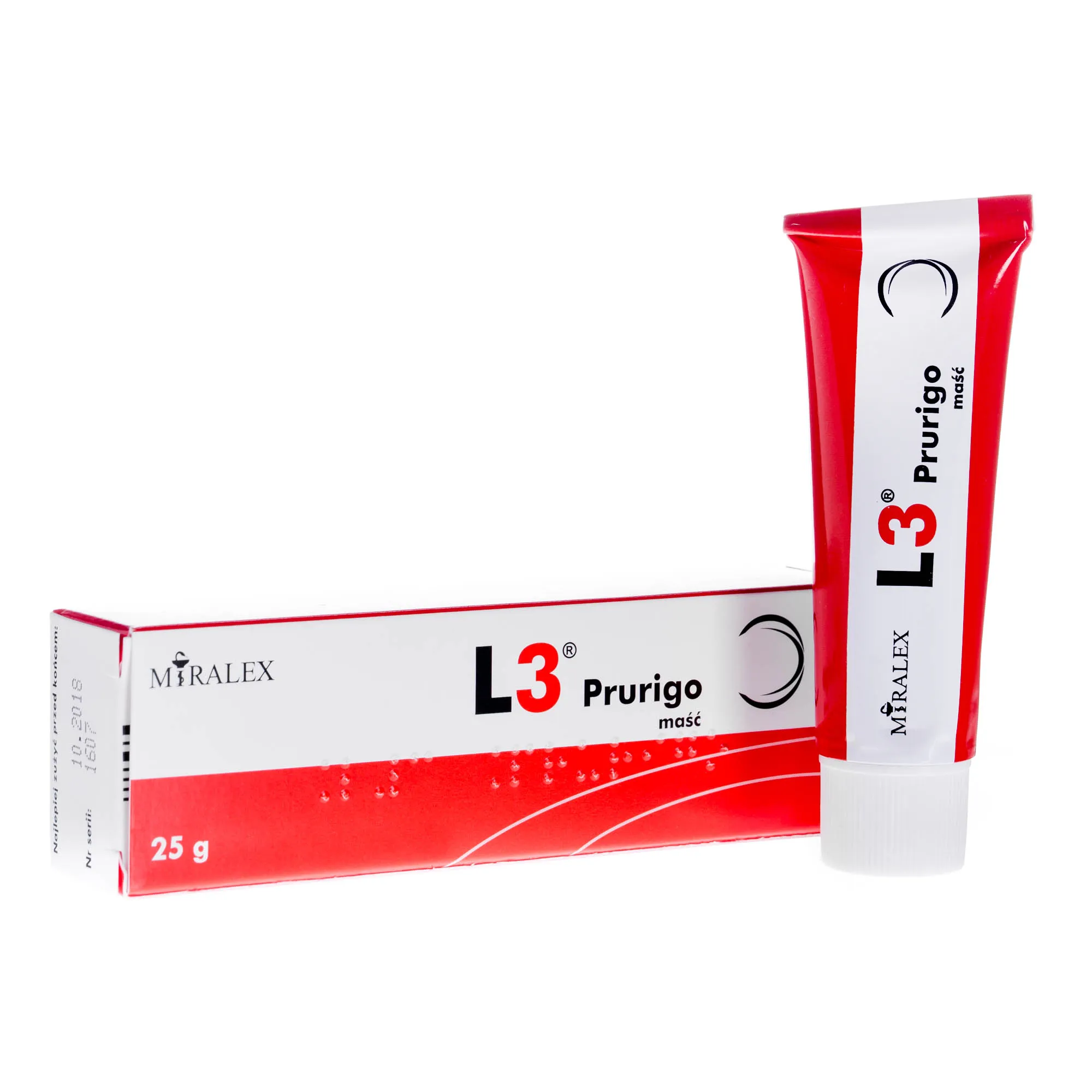 L3 Prurigo - maść długotrwale zabezpieczająca przed czynnikami drażniącymi, 25 g