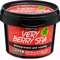 Beauty Jar Very Berry Spa delikatny peeling do twarzy i ust z witaminą C, 120 g