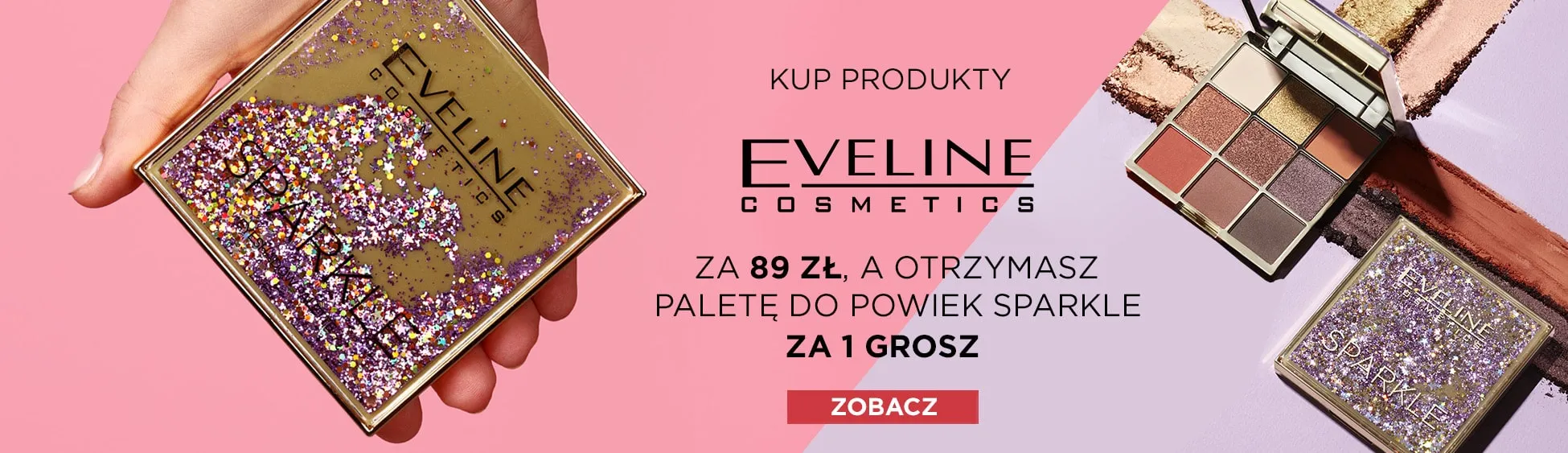 Eveline Cosmetics + paleta Sparkle