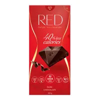 RED Delight Dark Chocolate Ciemna czekolada bez cukru, 100 g