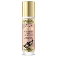 Eveline Cosmetics Variété Liquid Highlighter płynny rozświetlacz do twarzy i ciała 02, 30 ml