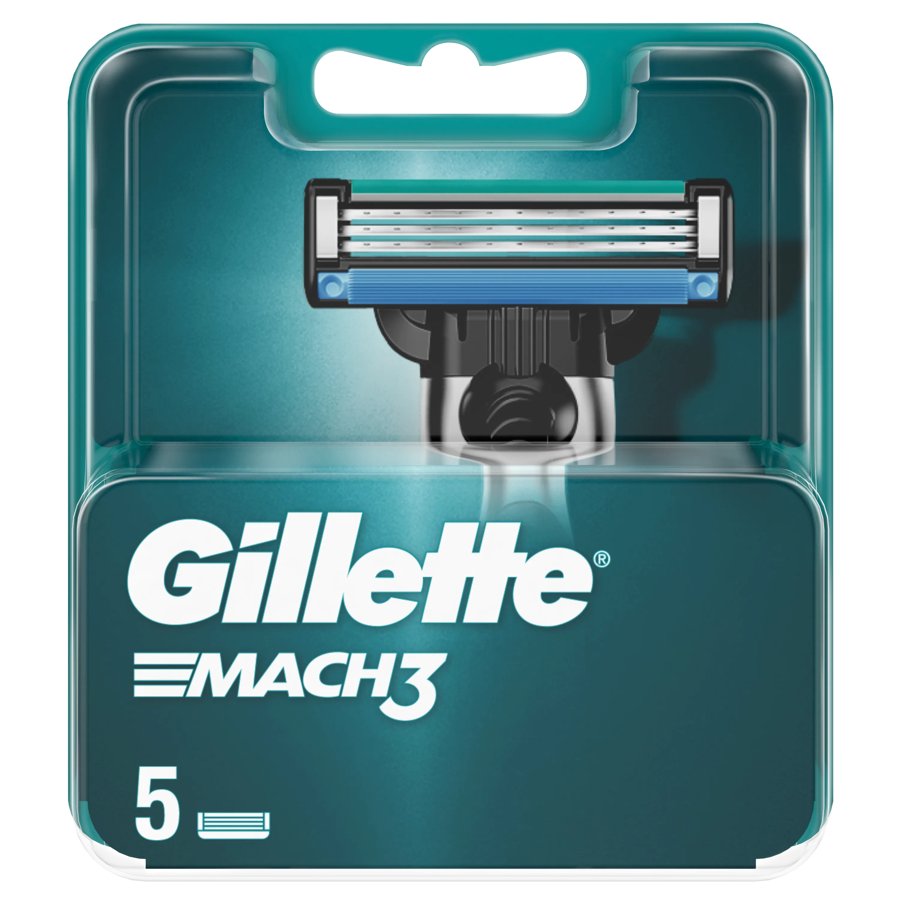 Gillette Mach3 ostrza do maszynki do golenia, 5 szt.