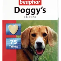 Beaphar Doggy’s + Biotine tabletki witaminowe dla psów, 75 szt.