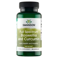 Swanson Full Spectrum Boswellia Curcumin, suplement diety, 60 kapsułek