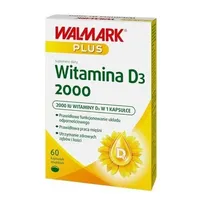 Walmark Plus Witamina D3 2000, 60 kapsułek miękkich