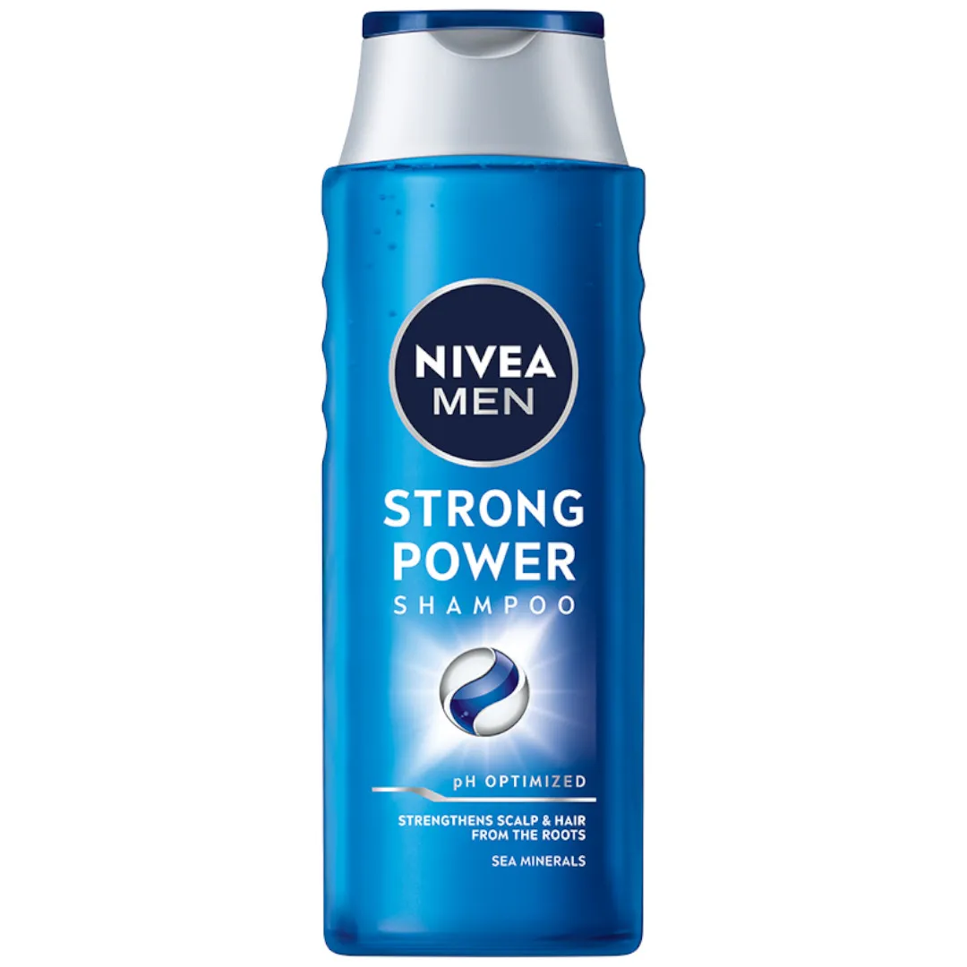 Nivea Men Strong Power szampon dla mężczyzn wzmacniający, 400 ml