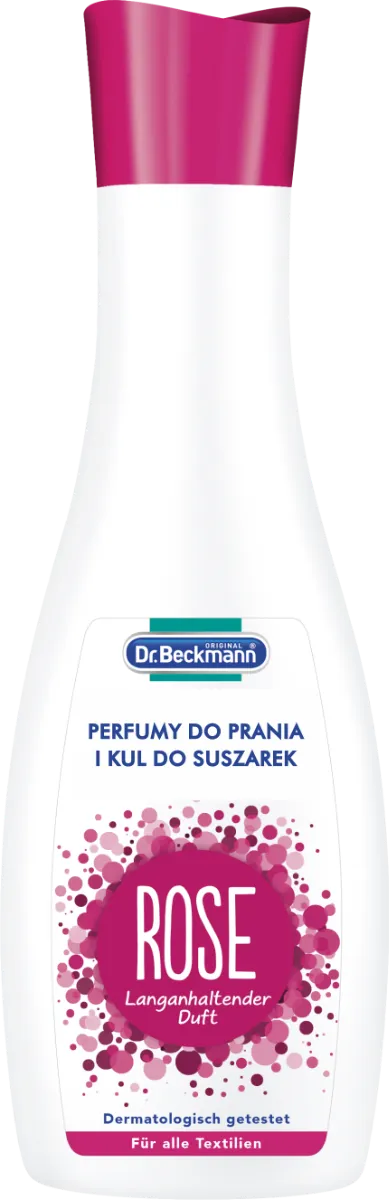 Dr. Beckmann perfumy do prania i kul do suszarek Róża, 250 ml