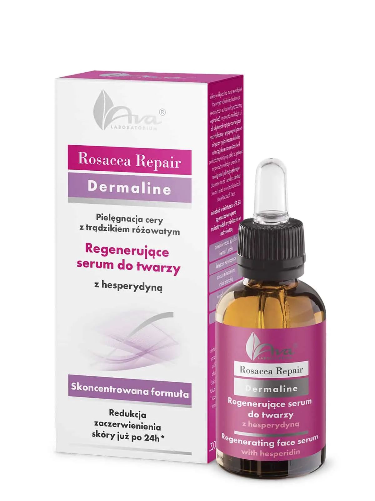 Ava Rosacea Repair, regenerujące serum do twarzy z hesperydyną, 30 ml