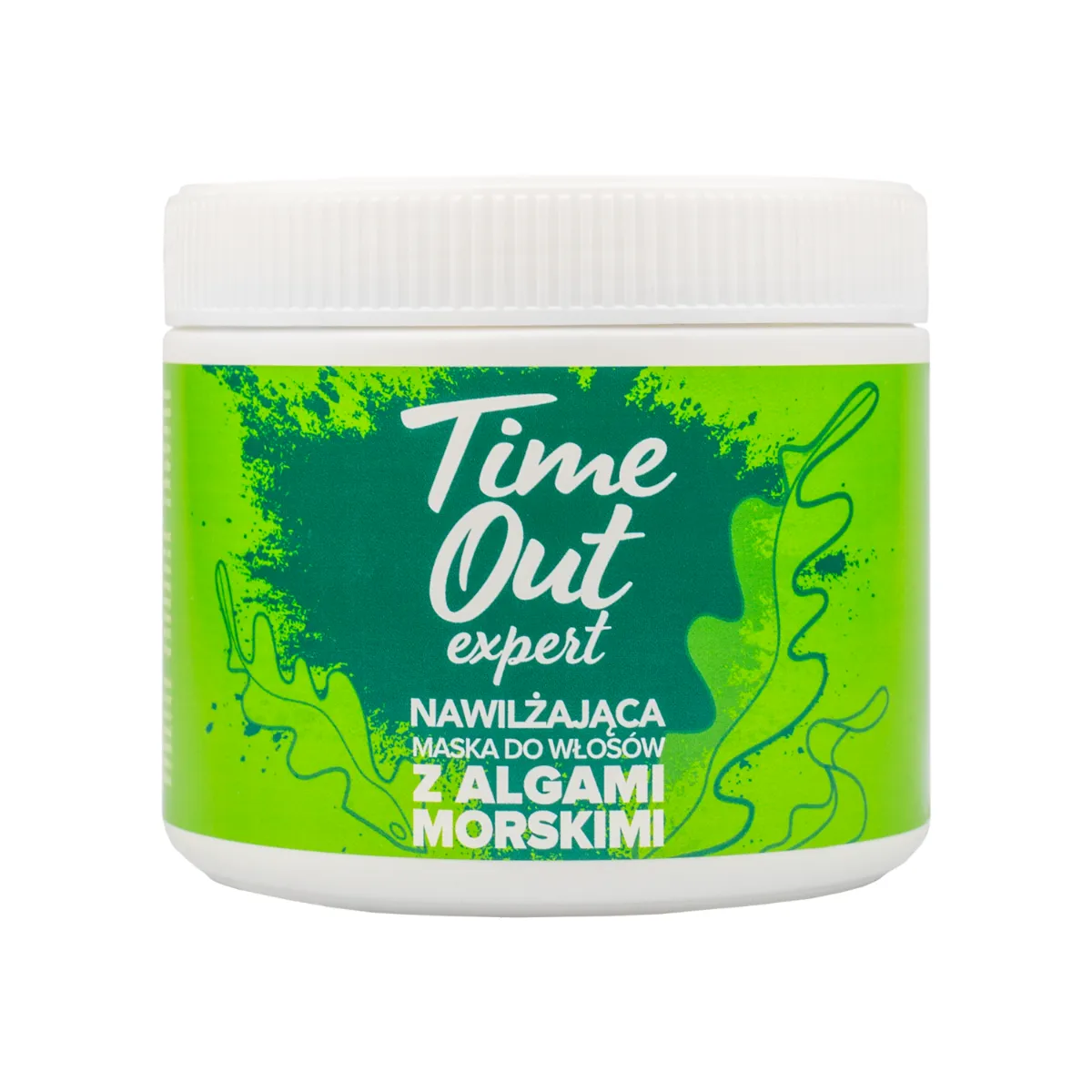 Time Out maska do włosów nawilżająca z algami, 500 g