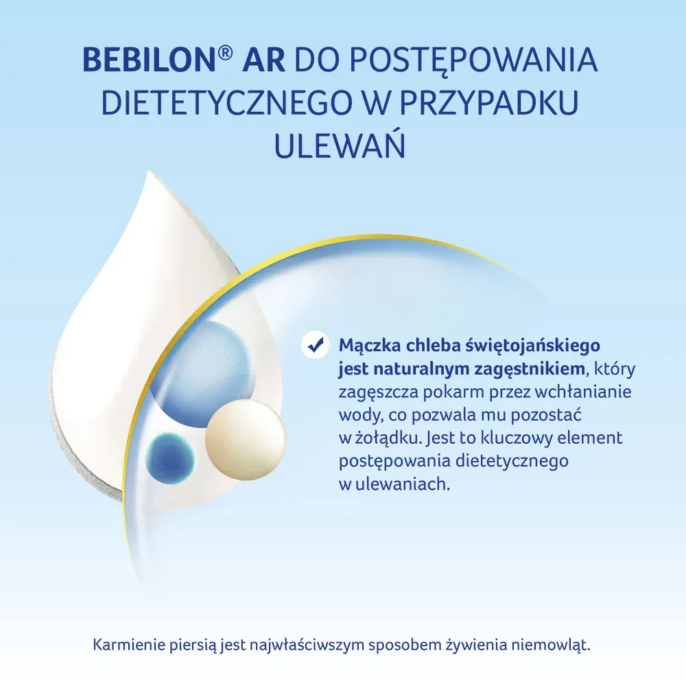 Bebilon AR, żywność specjalnego przeznaczenia medycznego, 400 g 