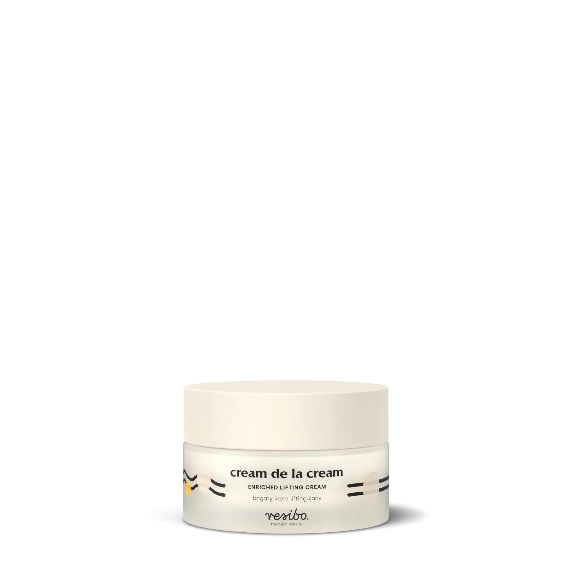 Resibo Cream de la Cream Naturalny krem lifitngujący do twarzy, 50ml