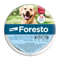 Foresto, 4,50 g + 2,03 g obroża dla psów > 8 kg, 1 sztuka