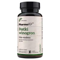 Pestki Winogron Pharmovit, suplement diety, 90 kapsułek