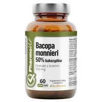 Pharmovit Bacopa monnieri 50% bakozydów, suplement diety, 60 kapsułek