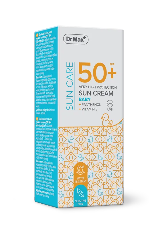 Suncare Dr.Max Sun Cream Baby SPF 50+, Krem do opalania, 50 ml 