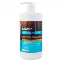 Dr. Santé Keratin Odbudowa struktury włosów Odżywka do włosów Keratyna + Arginina + Kolagen, 1000 ml