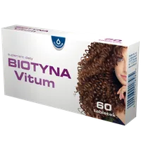 Oleofarm Biotyna Vitum, suplement diety, 60 tabletek