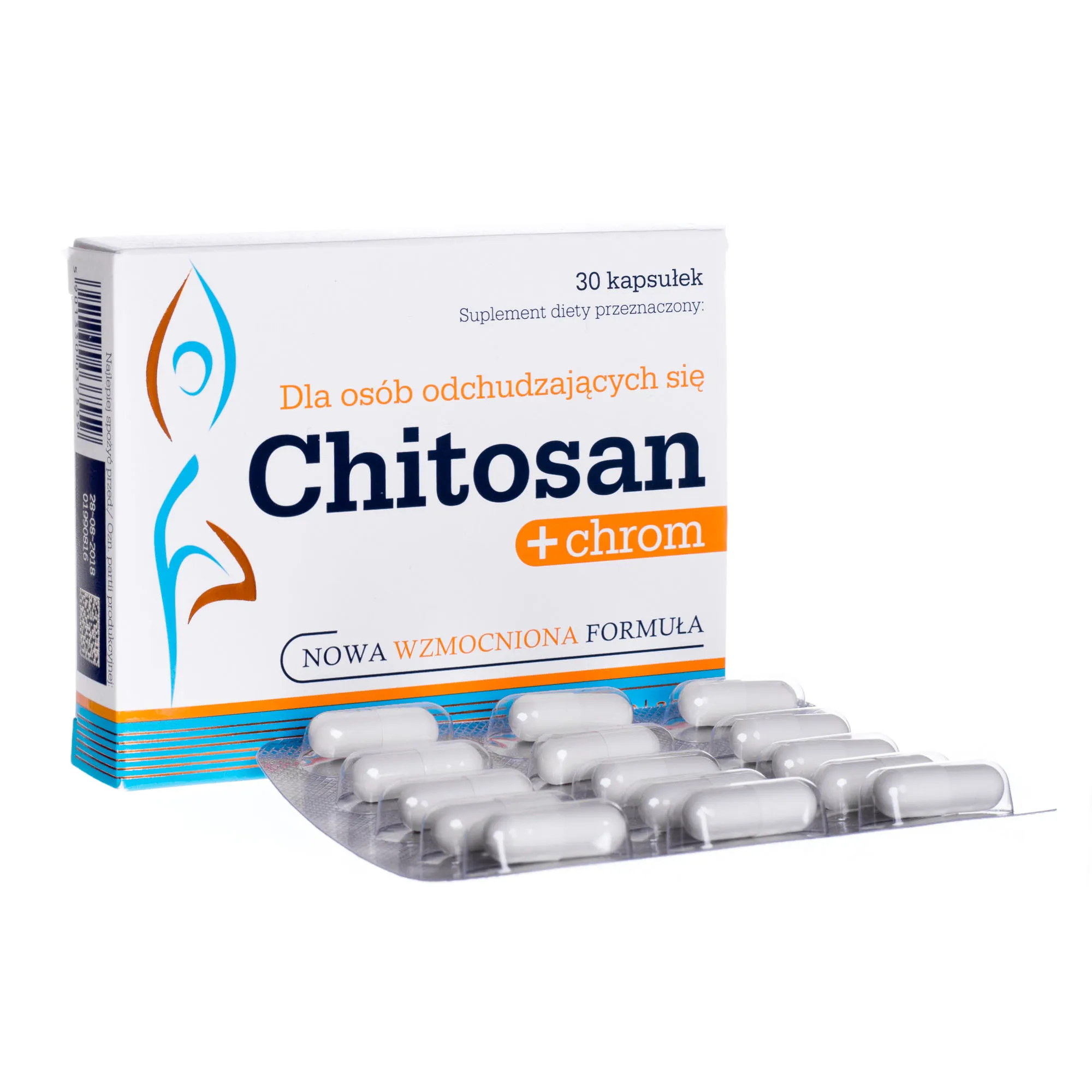 Olimp Chitosan + chrom, suplement diety, 30 kapsułek