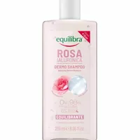 Equilibra Dermo równoważący szampon do włosów Róża i Kwas hialuronowy, 265 ml