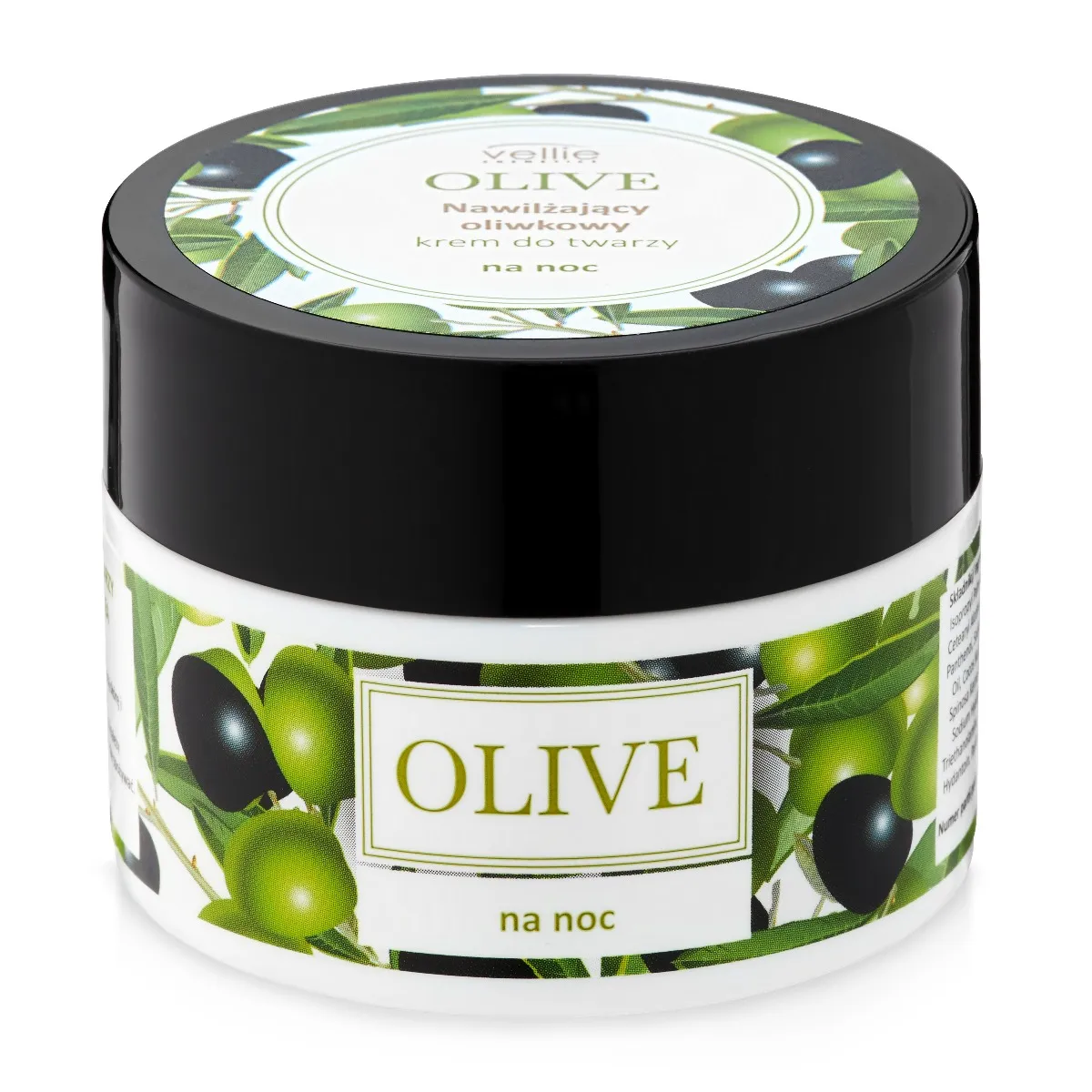 Vellie Olive nawilżający krem do twarzy na noc, 50 ml
