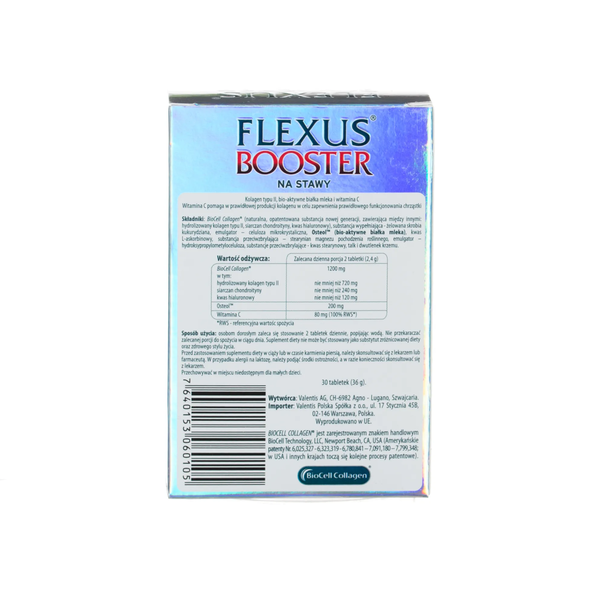 Flexus Booster, suplement diety, 30 tabletek 
