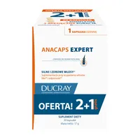 Ducray Anacaps Expert na silne i zdrowe włosy, 3x 30 kapsułek