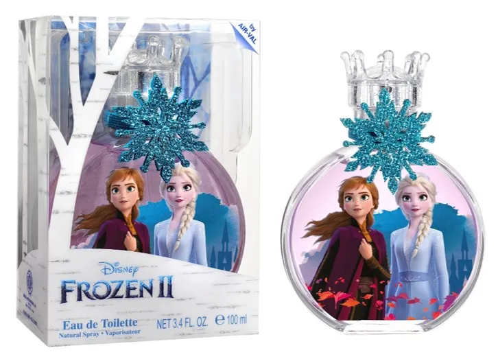 Frozen II Kraina Lodu Woda toaletowa dla dziewczynek + ozdobna spinka, 100 ml + 1 szt.
