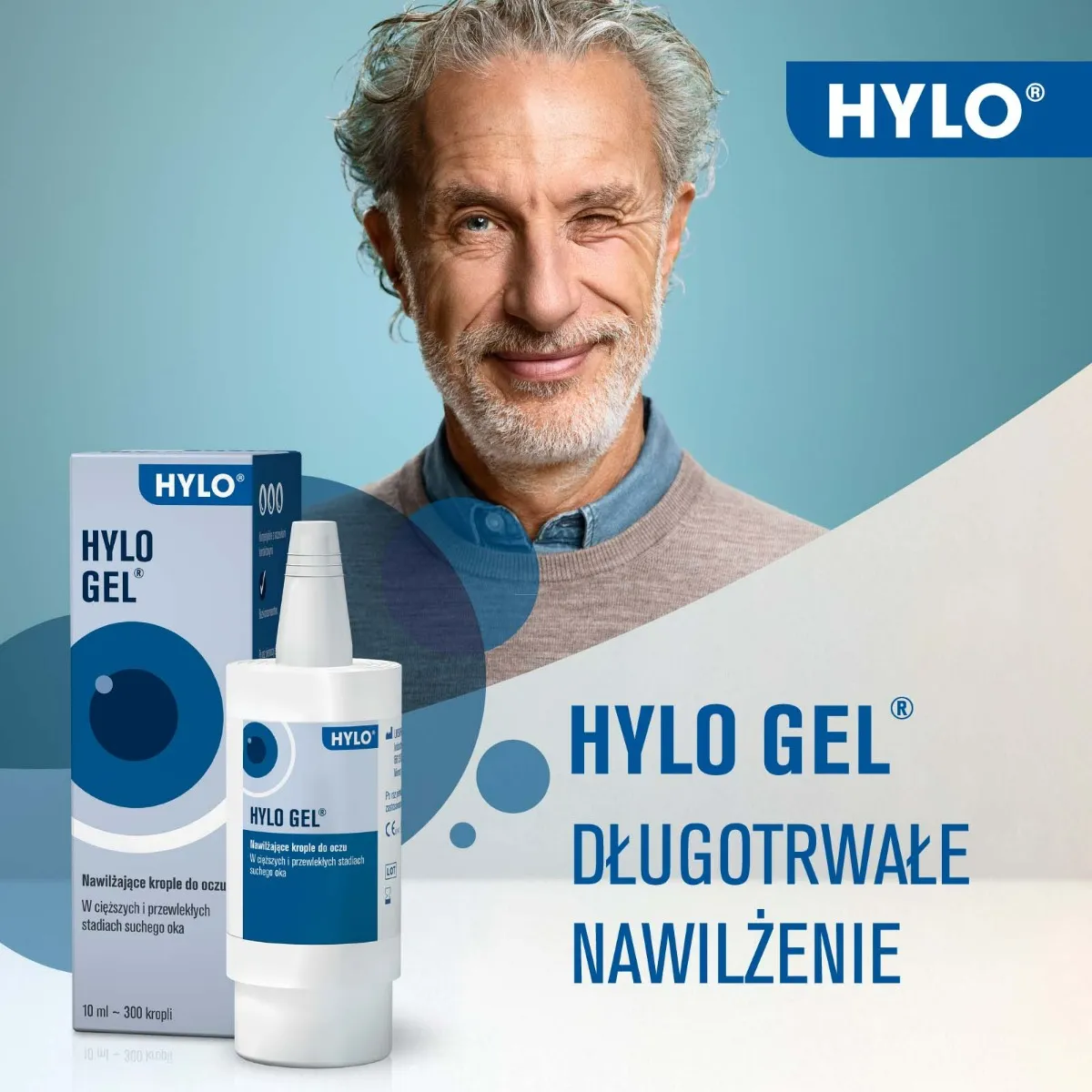Hylo-Gel, krople do oczu, 10 ml 