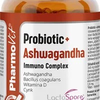Pharmovit Probiotic+ Ashwagandha 60 kapsułek