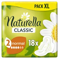 Naturella Classic Normal Camomile podpaski ze skrzydełkami, 18 szt.